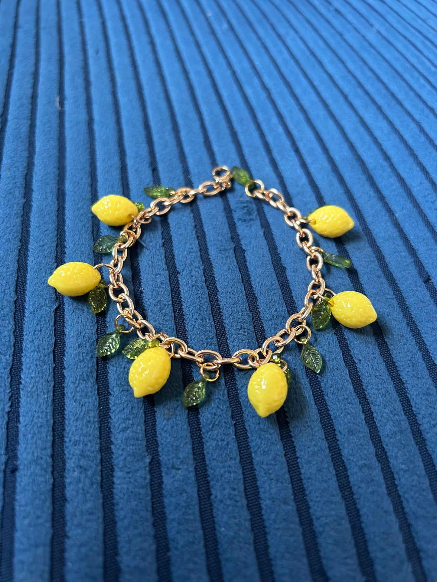 Bracelet citron gourmand - Mieleonor