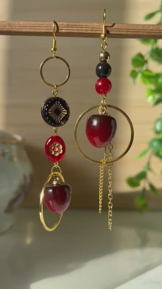 Boucles ombre des vergers